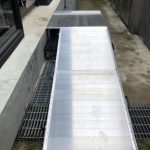活動式斜坡板加鋁合金平台